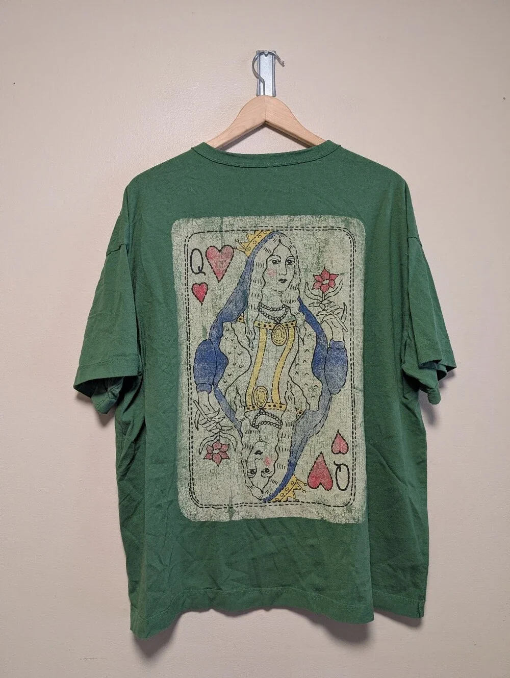 Ragabond Studio Queen of Hearts Pocket Tee Medium Free People